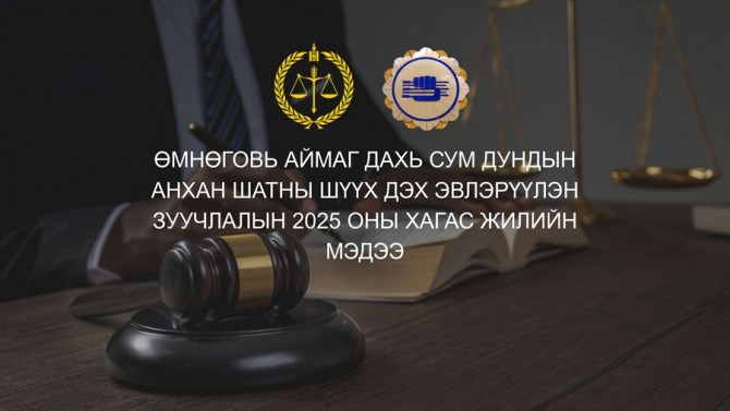 Эвлэрүүлэн зуучлах ажиллагааны 2025 оны 2-р улирлын мэдээ